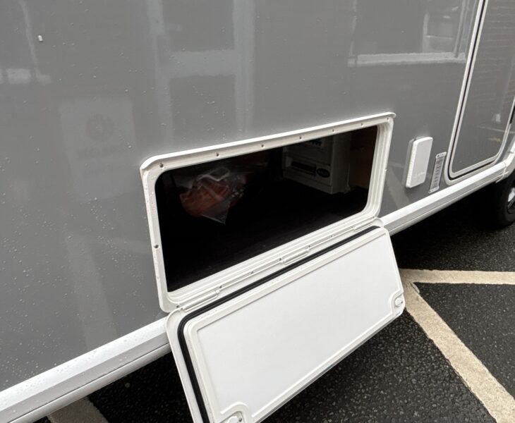 2026 Bailey Pegasus Black Edition Amalfi Locker