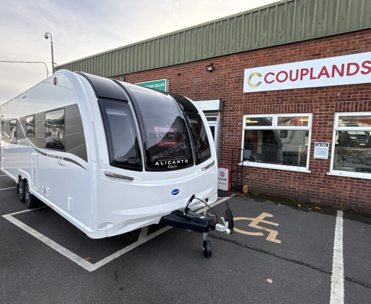 2026 Bailey Alicanto Grande Deluxe Evora Front