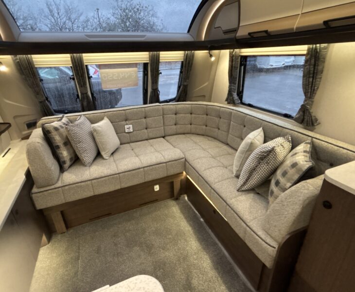 2026 Coachman Laser 855 L Shaped front seating
