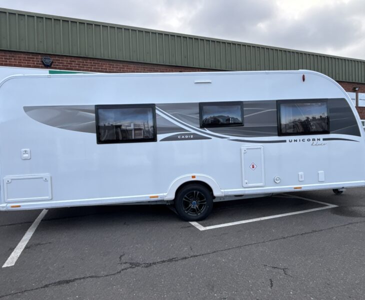 2025 Bailey Unicorn Cadiz Deluxe Offside side view