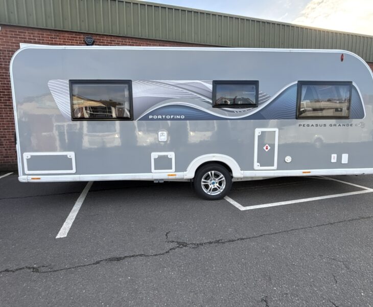 2025 Bailey Pegasus GT75 Portofino Offside side view