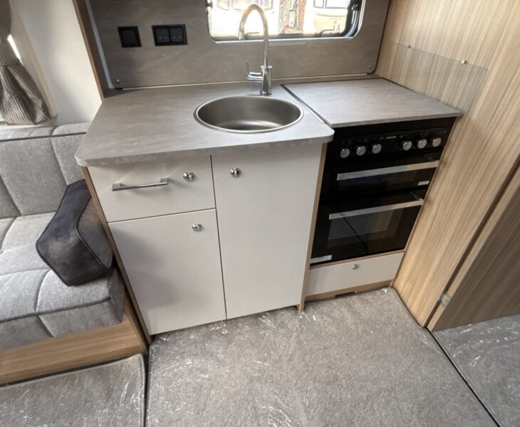 2025 Bailey Pegasus GT75 Portofino kitchen