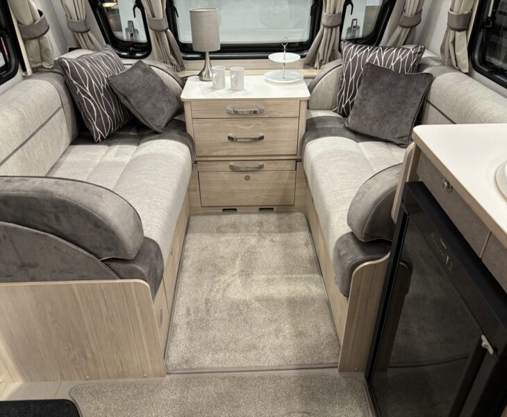 2025 Elddis Sherwood 550 front seating