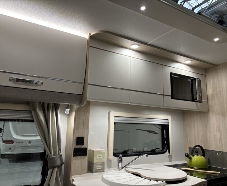 2025 Elddis Sherwood 550 kitchen lockers