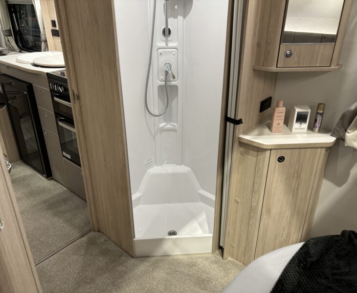 2025 Elddis Sherwood 550 shower