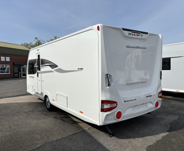 2023 Swift Aventura M4SB nearside rear