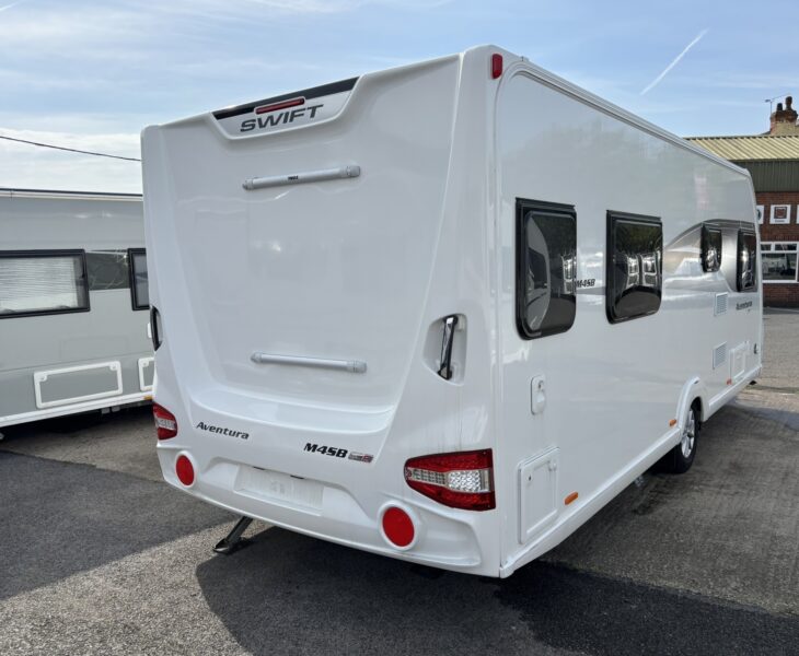 2023 Swift Aventura M4SB offside rear