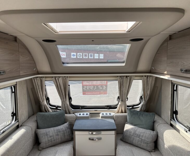 2023 Swift Aventura M4SB front lockers