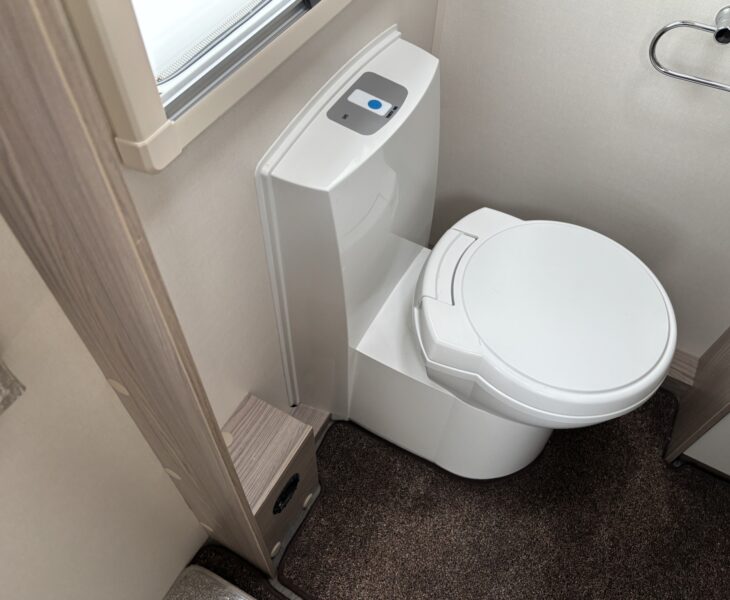 2023 Swift Aventura M4SB Toilet