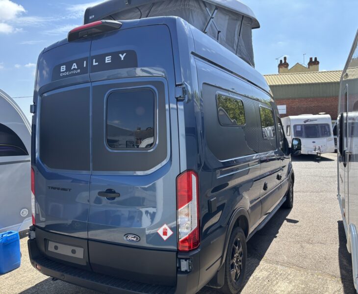 Bailey Endeavour B64 offside rear
