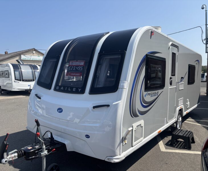 2023 Bailey Pegasus Grande Rimini front nearside