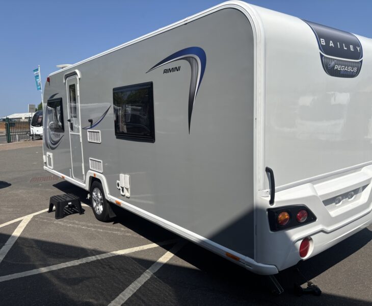 2023 Bailey Pegasus Grande Rimini rear nearside