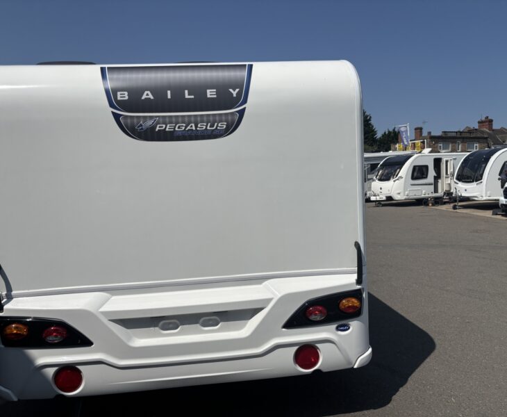 2023 Bailey Pegasus Grande Rimini rear