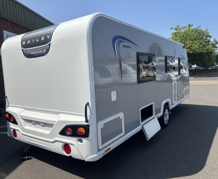 2023 Bailey Pegasus Grande Rimini rear offside