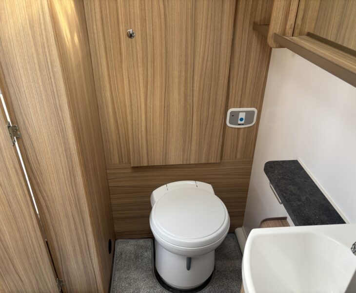 2023 Bailey Pegasus Grande Rimini Cassette Toilet