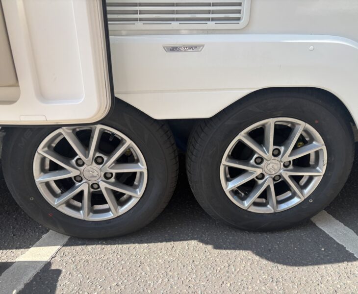 2018 Swift Conqueror 645 Alloy wheels