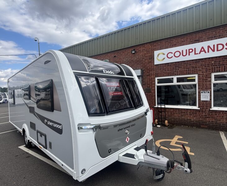 2022 Elddis Sherwood 550 offside front