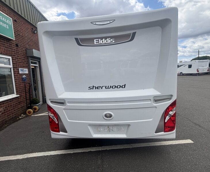2022 Elddis Sherwood 550 rear view
