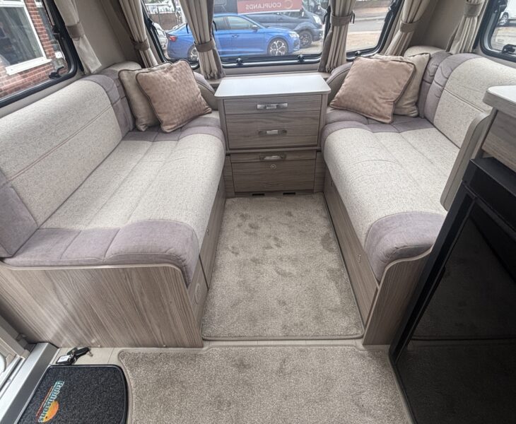 2022 Elddis Sherwood 550 front lounge