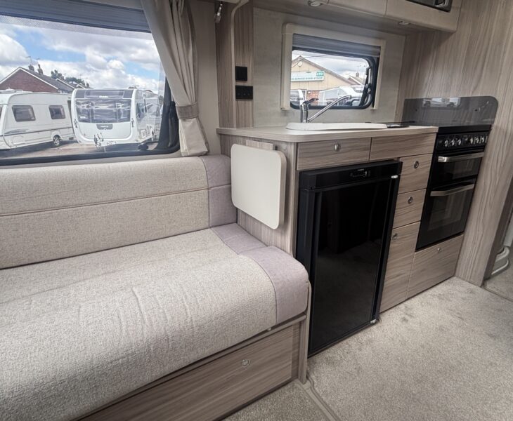 2022 Elddis Sherwood 550 fridge