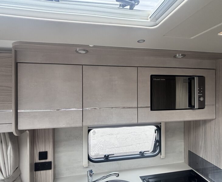 2022 Elddis Sherwood 550 kitchen lockers