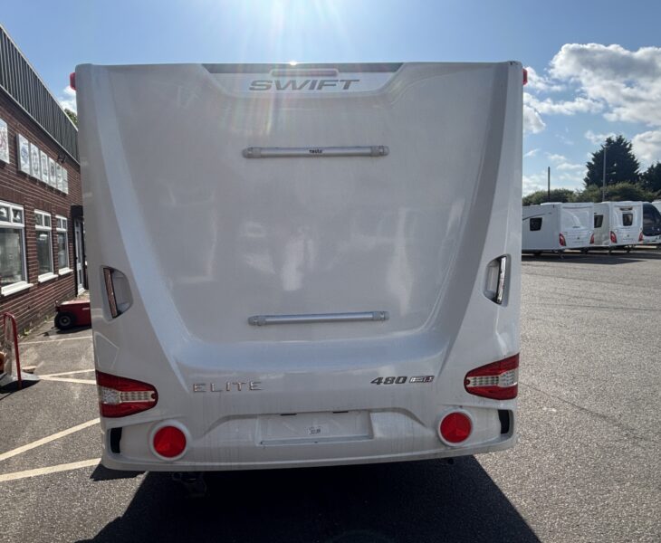 2023 Swift Elite 480 Rear view
