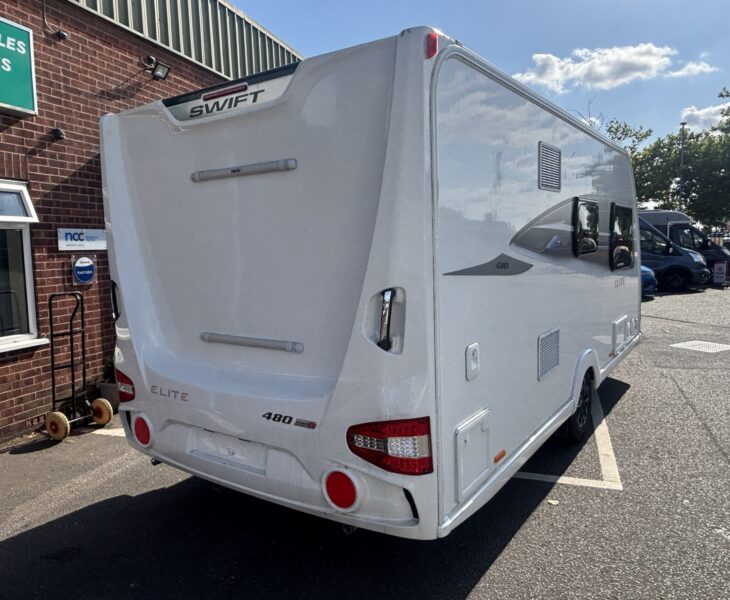 2023 Swift Elite 480 Offside rear