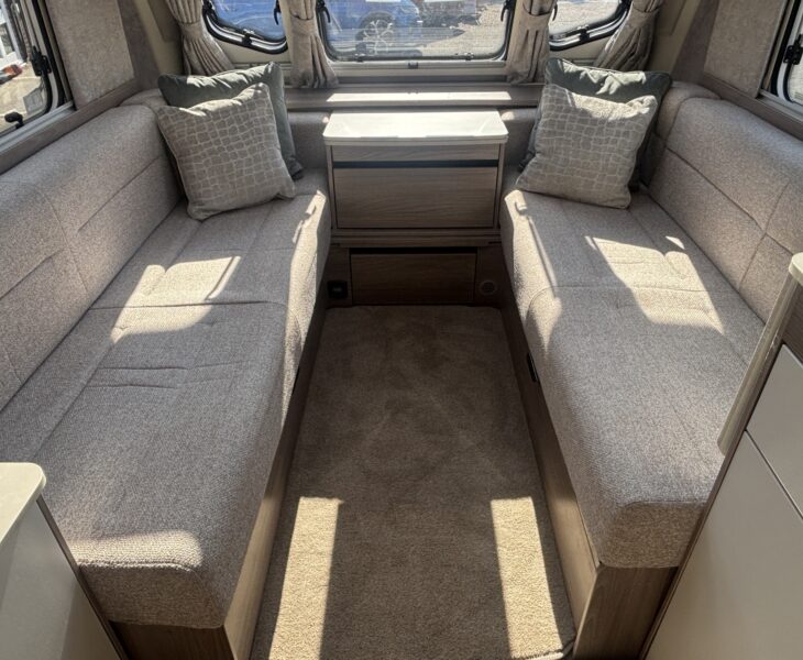 2023 Swift Elite 480 Front seating area