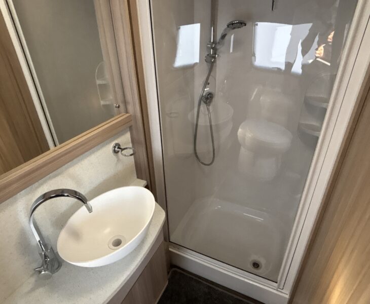 2021 Coachman Acadia 875 Xcel shower