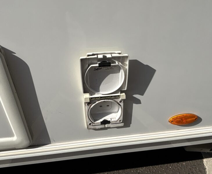 2013 Swift Challenger 480 SE External mains socket