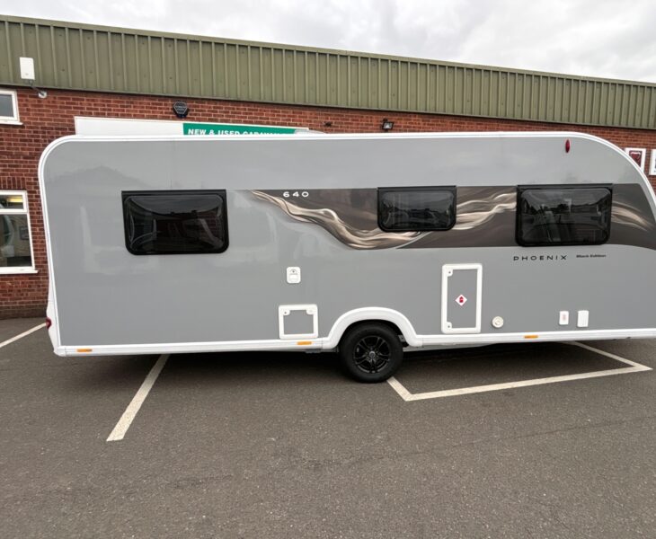 2026 Bailey Phoenix 640 Black Edition side view
