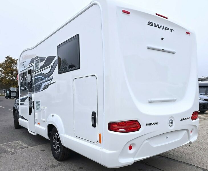 2025 SWIFT ESCAPE 694 MOTORHOME REAR N/S