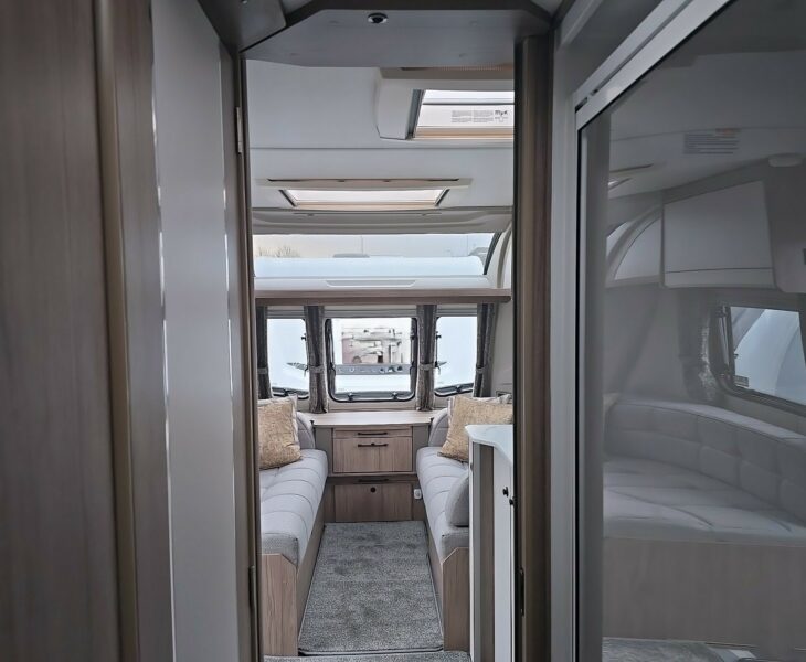 2025 COACHMAN ACADIA 545 REAR TO FRONT VIEW