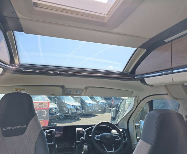 2025 SWIFT CARRERA 132 SUNROOF VIEW