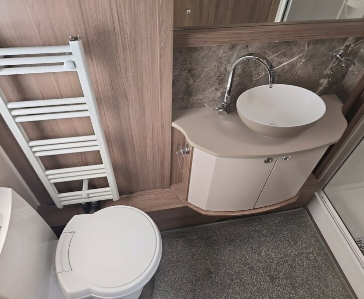 2020 COACHMAN LASER XCEL 875 BATHROOM
