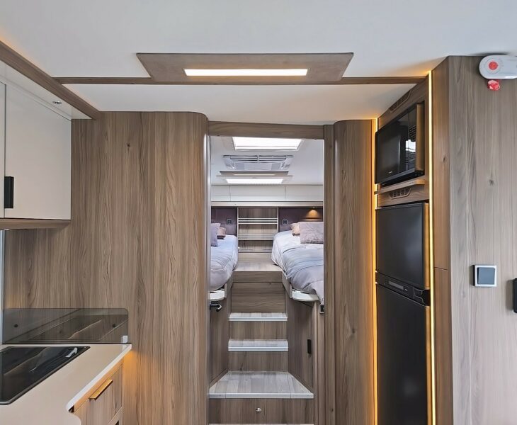 2025 COACHMAN TRAVEL MASTER 565 BEDROOM VIEW