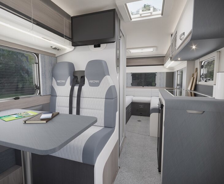 Ascari 344 Interior Dinette