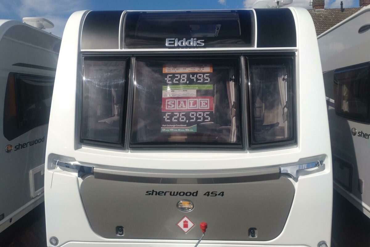 Elddis Sherwood 454 Front