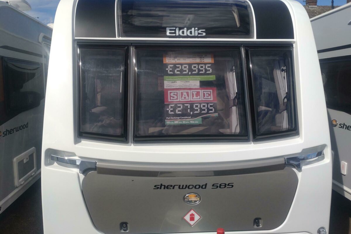 Elddis Sherwood 585 Front