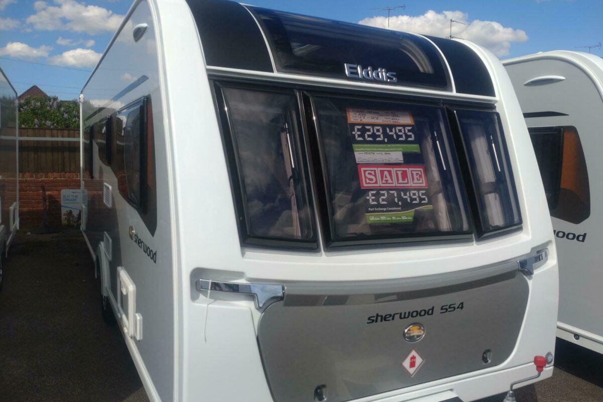 Elddis Sherwood 554 Front