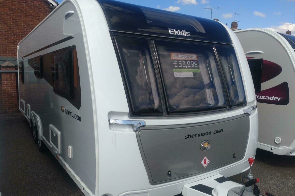 Elddis Sherwood 868 Front