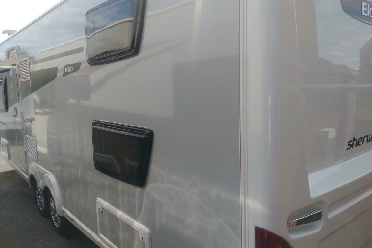 Elddis Sherwood 868 Rear