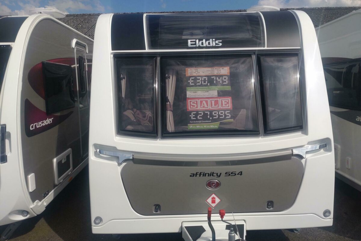 Elddis Affinity 554 Front