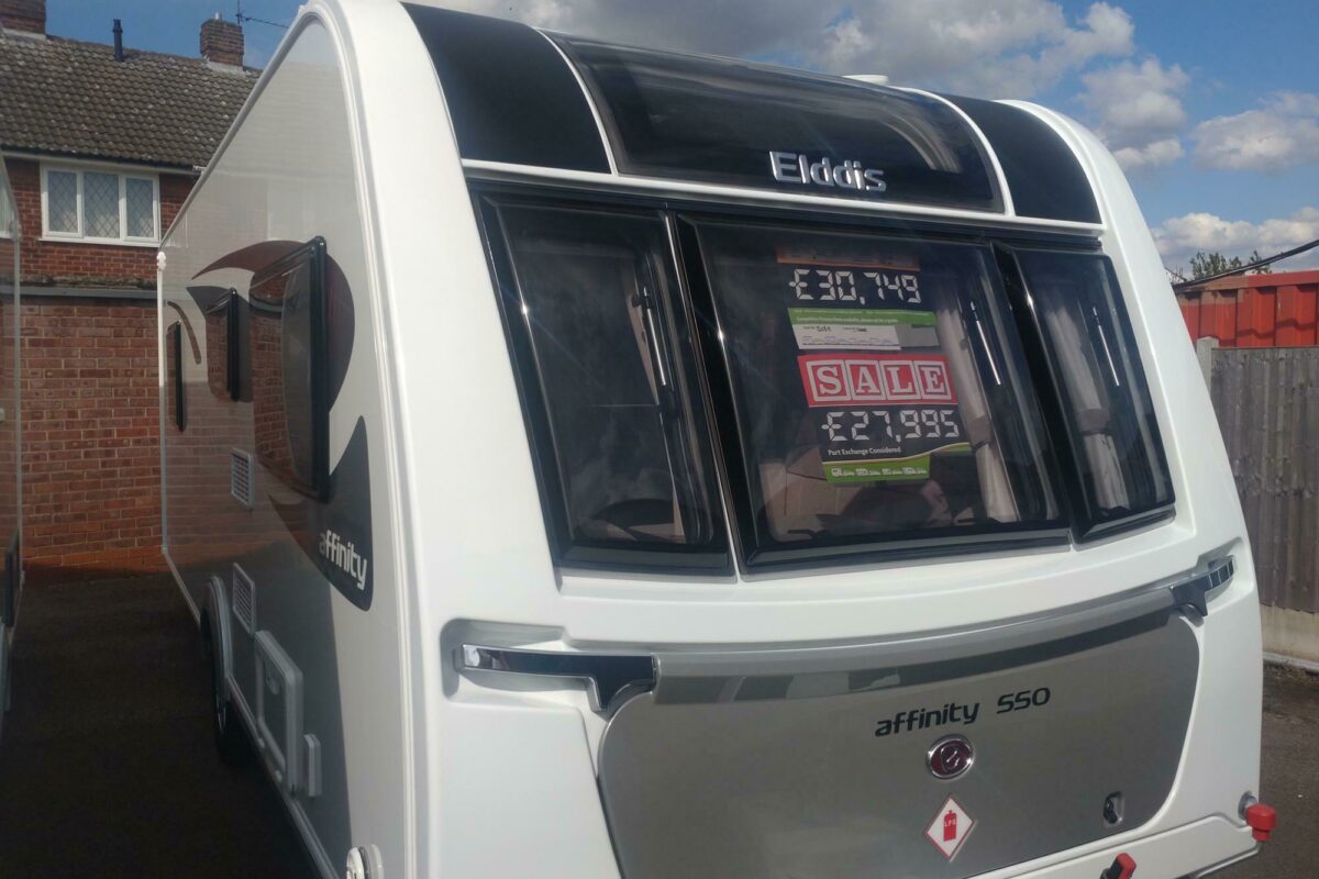 Elddis Affinity 550 Front