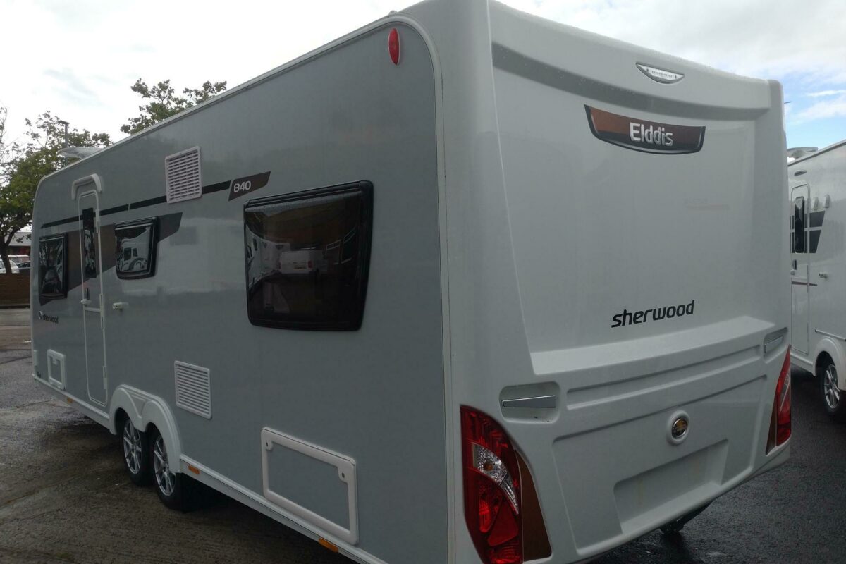 Elddis Sherwood 840 Rear