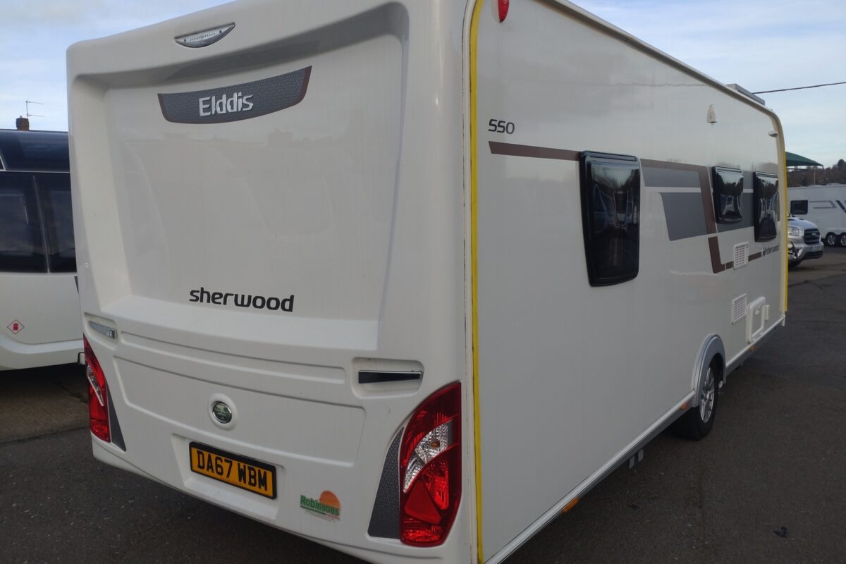 2021 Elddis Sherwood 550 Side/Rear