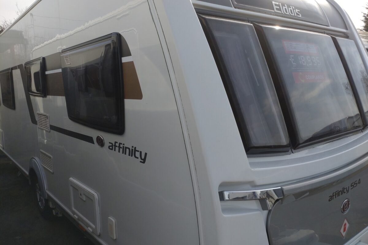 2020 Elddis Affinity 554 Front/Side