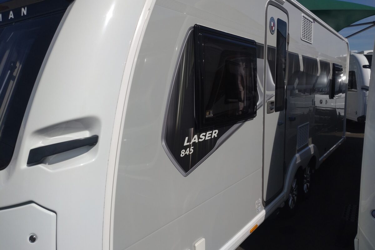 2022 Coachman Laser 845 Xcel Front/Side