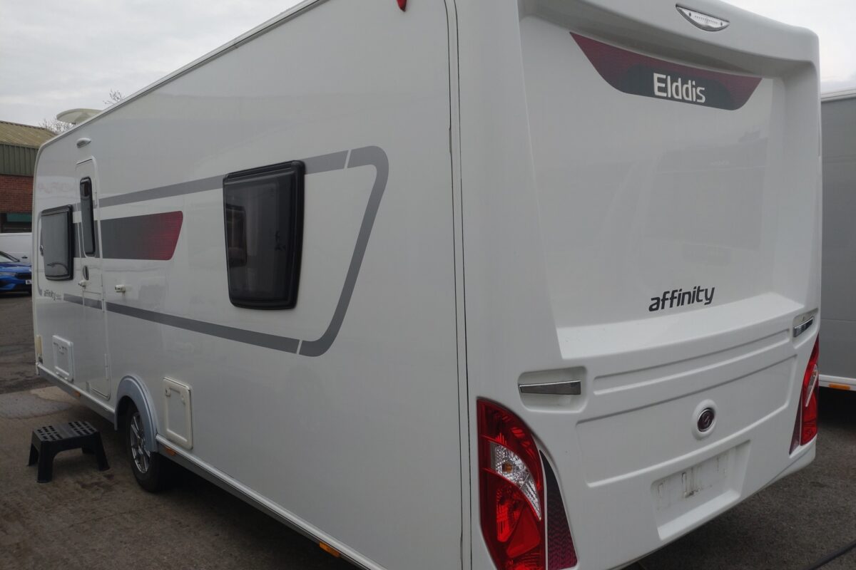 2018 Elddis Affinity 550 Rear/Side