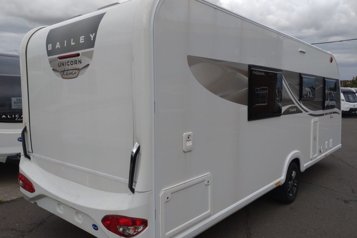 2025 Bailey Unicorn Deluxe Cadiz Rear